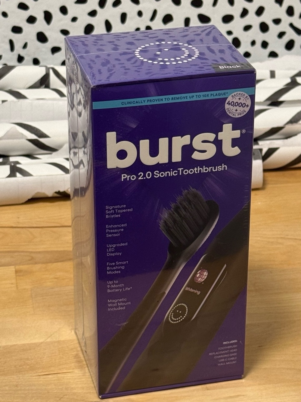 Pro 2.0 Sonic Toothbrush — Black